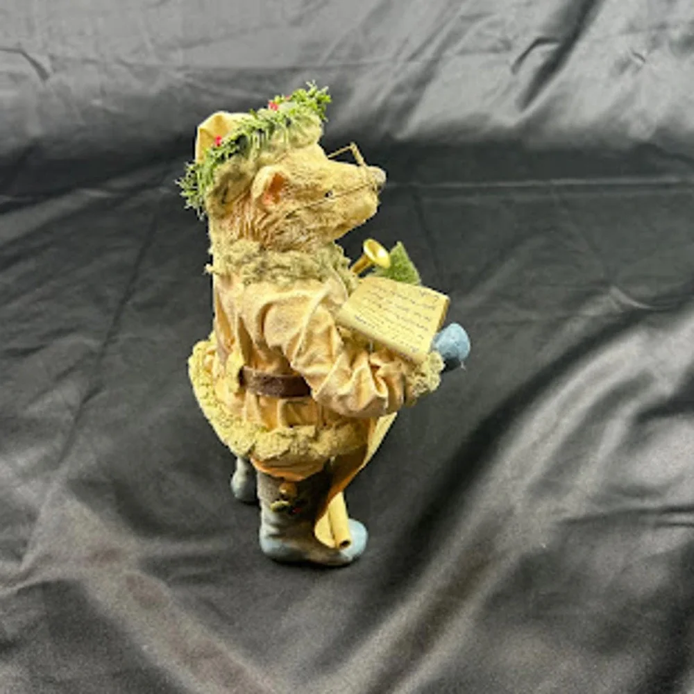 Lord Nicholas Polar Bear Figurine Londonshire Christmas Holiday Decor 9 inch